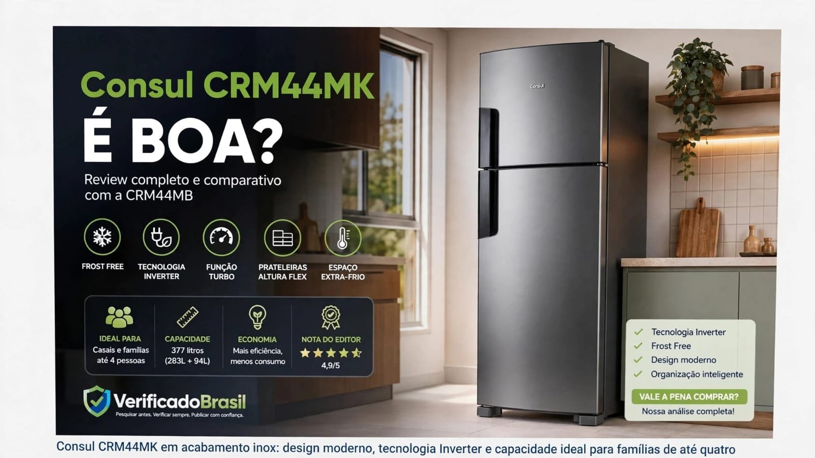 geladeira Consul CRM44MK
