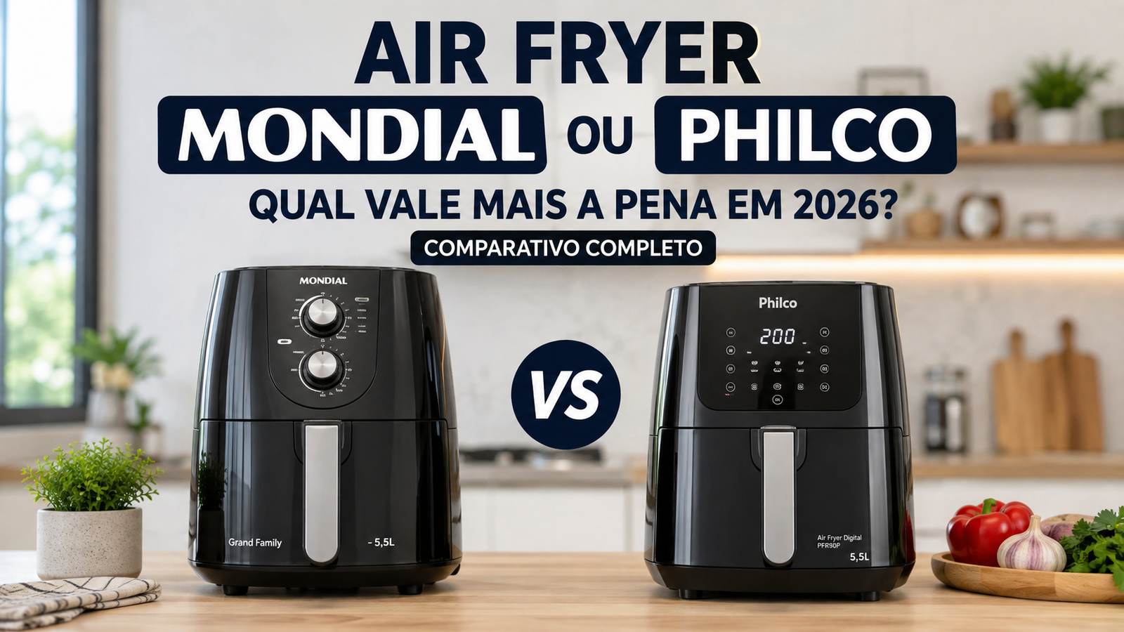 Air Fryer Mondial ou Philco