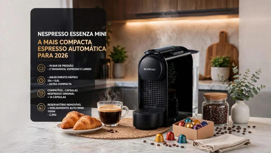 As 7 Melhores Cafeteiras para Comprar em 2026 (Guia Completo) 5 nespresso essenza