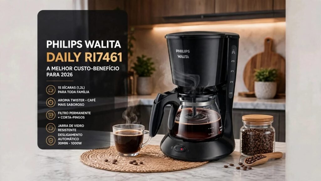 As 7 Melhores Cafeteiras para Comprar em 2026 (Guia Completo) 3 philips walita daily RI7461