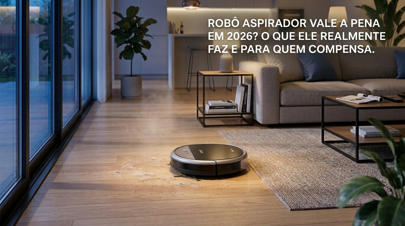 robô aspirador vale a pena