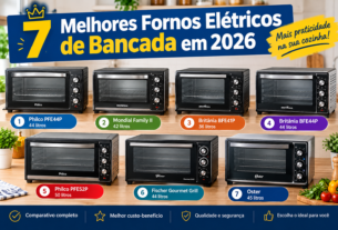 7 melhores fornos elétricos de bancada em 2026
