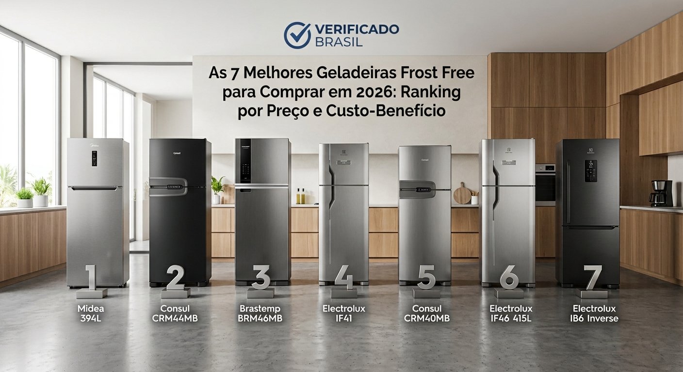 melhores geladeiras Frost Free
